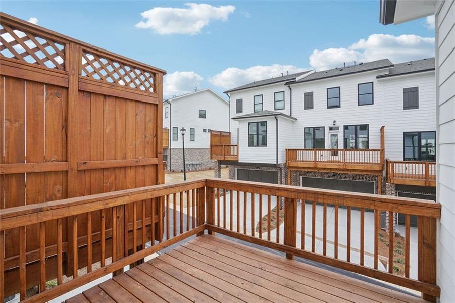 Exterior details and patio area of a home in Waterhaven, Cumming (Image 17).