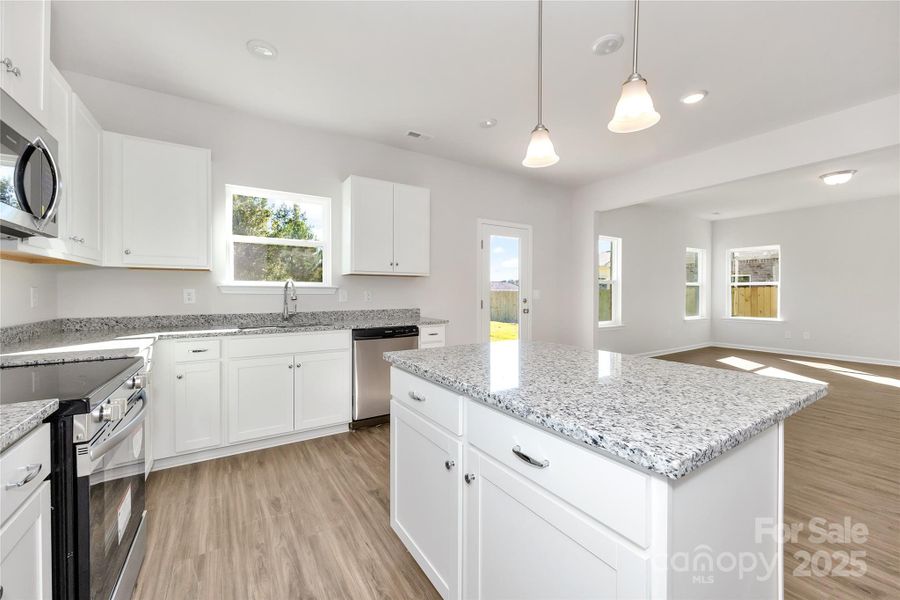 Furnished interior view inside a new home in Catawba Trace, Catawba (Image 7).