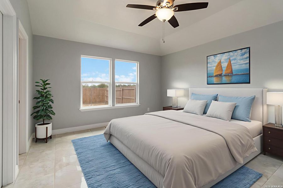 Furnished interior view inside a new home in , San Antonio (Image 9). Furnished interior view inside a new home in , San Antonio (Image 9).