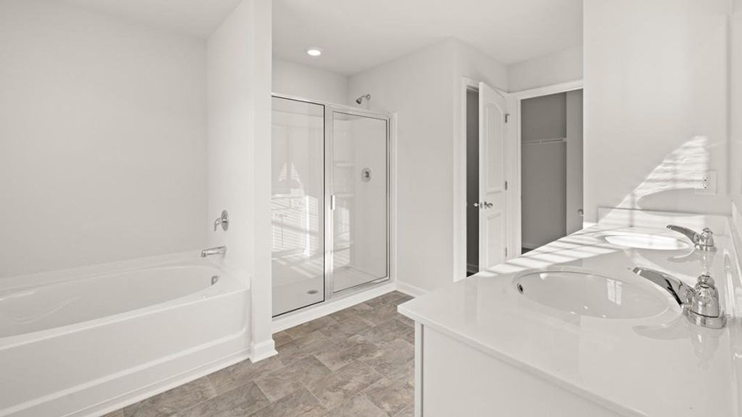 Furnished interior view inside a new home in Mountain Park, Dahlonega (Image 8).