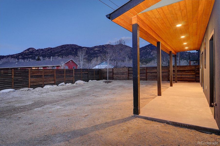 Exterior details and patio area of a home in , Buena Vista (Image 28).