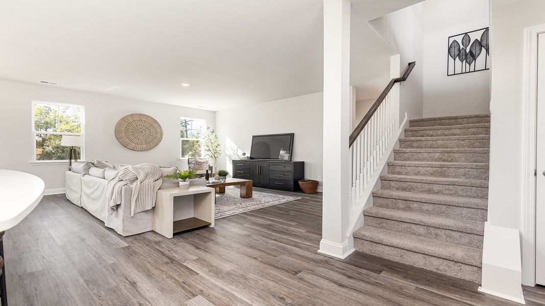 Furnished interior view inside a new home in Auberon Woods, Conway (Image 12).