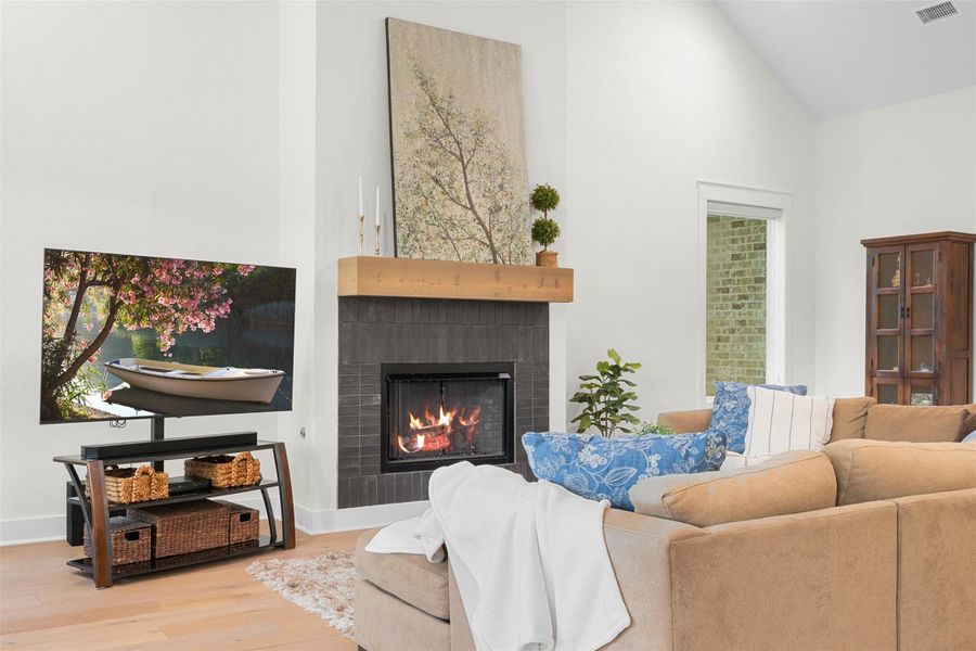 Furnished interior view inside a new home in , College Station (Image 35).