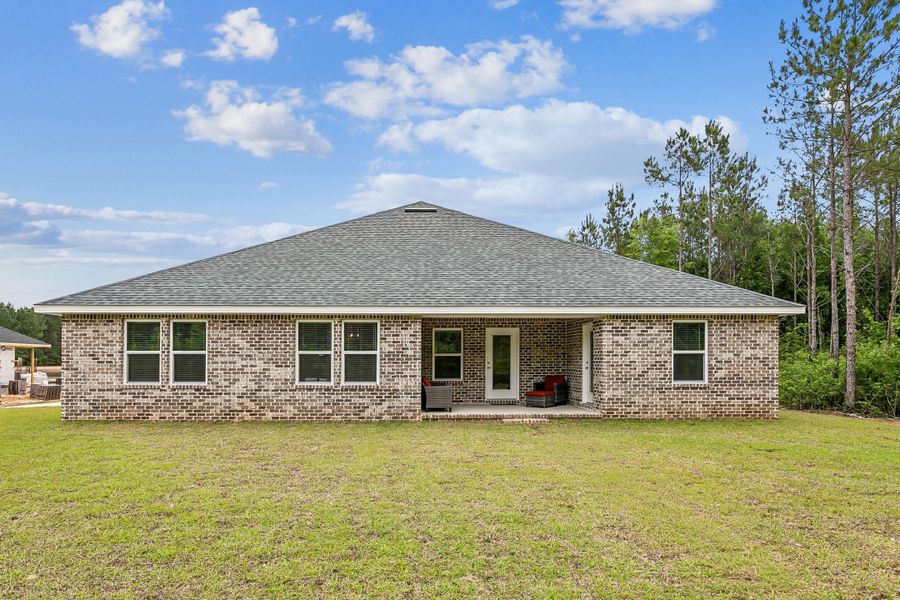 Exterior details and patio area of a home in Walther Reserve, Milton (Image 26).