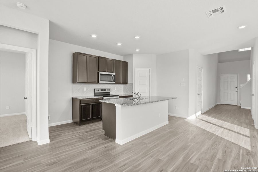 Furnished interior view inside a new home in Applewhite Meadows, San Antonio (Image 10).