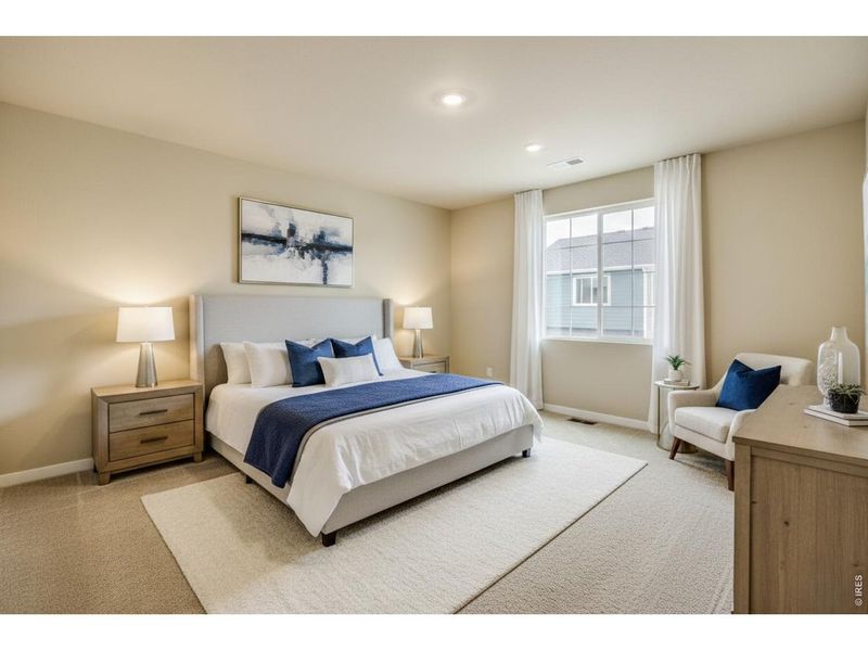 Furnished interior view inside a new home in Farmstead, Berthoud (Image 13).