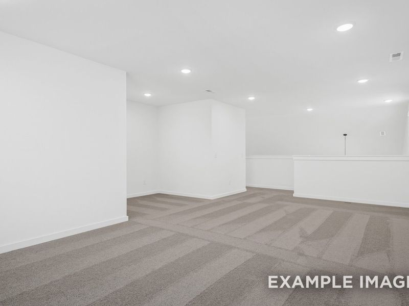 Spacious, unfurnished interior of a new home in Woods Crossing, Gallatin (Image 73).