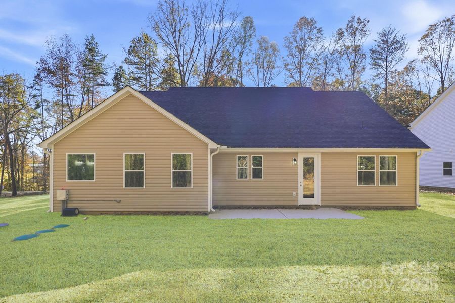 Backyard where acreage awaits Backyard where acreage awaits