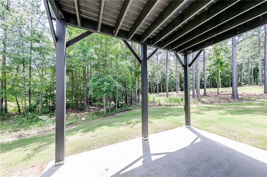 Exterior details and patio area of a home in , Maysville (Image 24).