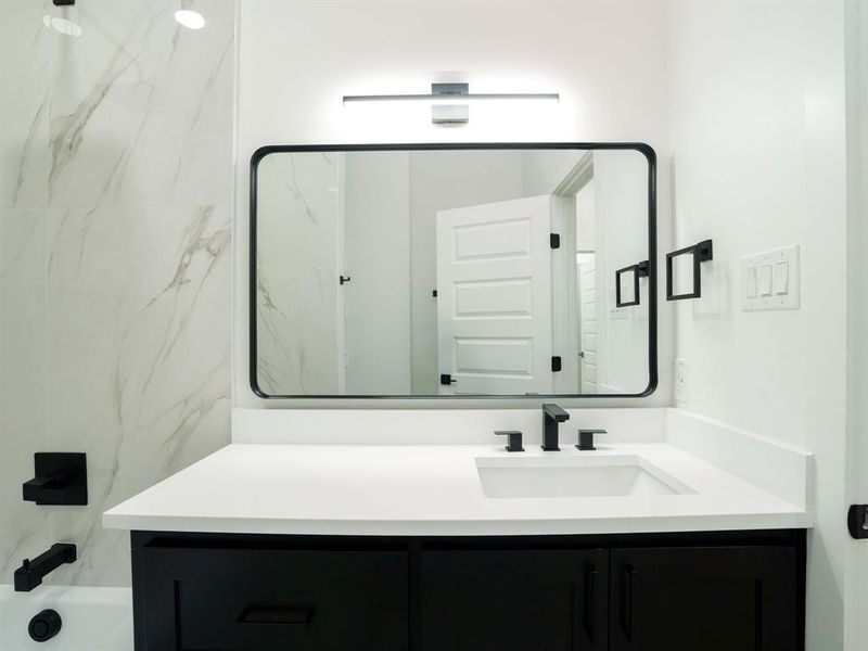 Furnished interior view inside a new home in , Dallas (Image 12). Furnished interior view inside a new home in , Dallas (Image 12).