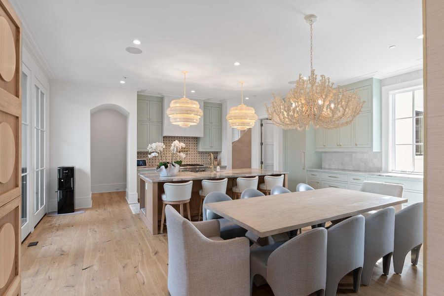 Furnished interior view inside a new home in , Charleston (Image 5).