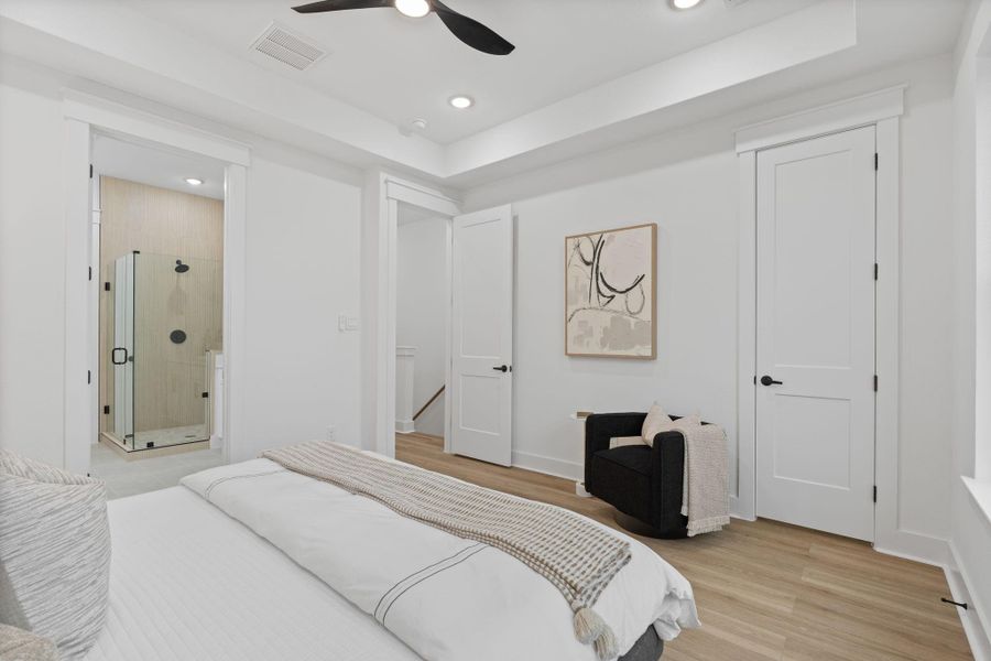 Furnished interior view inside a new home in , Houston (Image 7). Furnished interior view inside a new home in , Houston (Image 7).