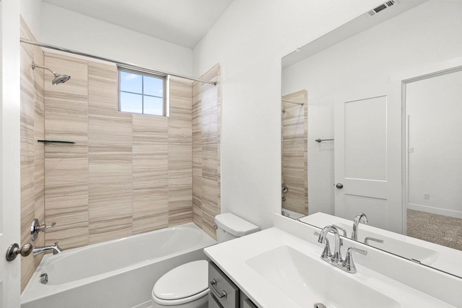 Furnished interior view inside a new home in Marvida, Cypress (Image 5).