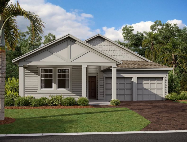Representative exterior photo of a completed home built from the Plant II by Ashton Woods in Trailside, Mount Dora, FL (Image 15). Representative exterior photo of a completed home built from the Plant II by Ashton Woods in Trailside, Mount Dora, FL (Image 15).