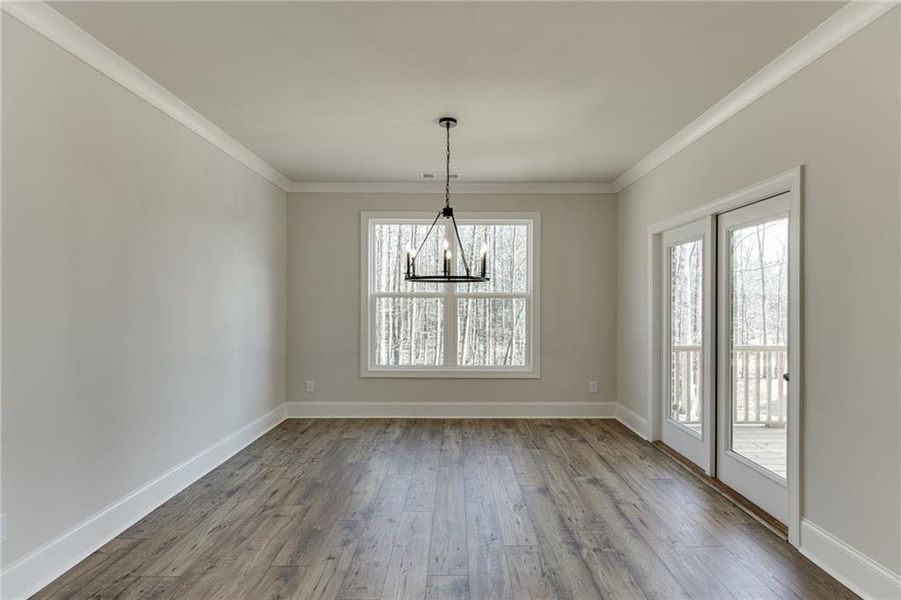 Spacious, unfurnished interior of a new home in , Bishop (Image 55).