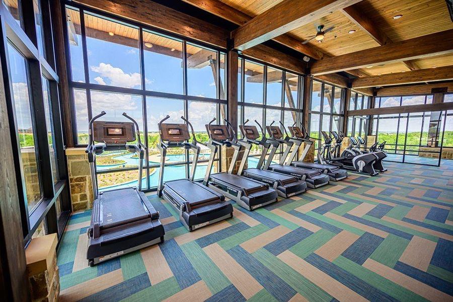 2 story Fitness Center