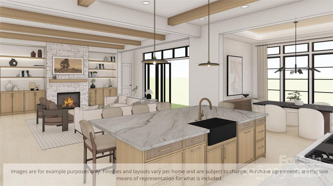 Images are for example purposes only. Finishes and layouts vary per home and are subject to change. Purchase agreements are the sole means of representation for what is included.