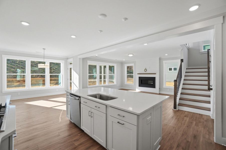 Furnished interior view inside a new home in Rone Creek, Waxhaw (Image 11).
