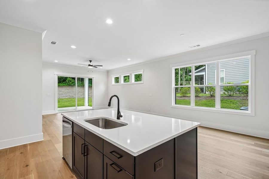 Furnished interior view inside a new home in Arden on Lanier, Cumming (Image 13).