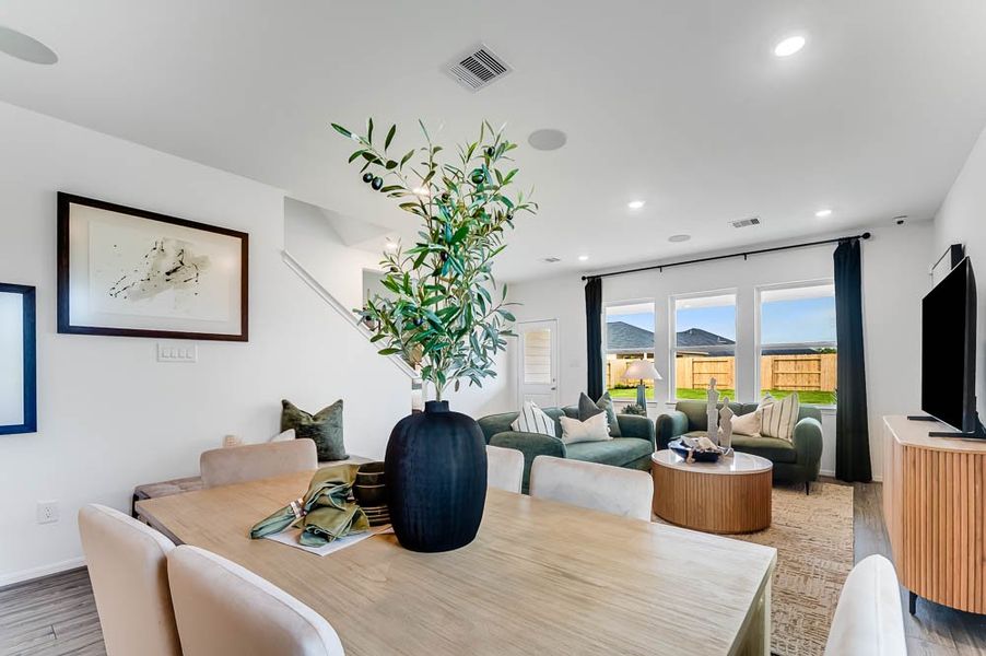 Furnished interior view inside a new home in Hockley Meadows, Hockley (Image 5).