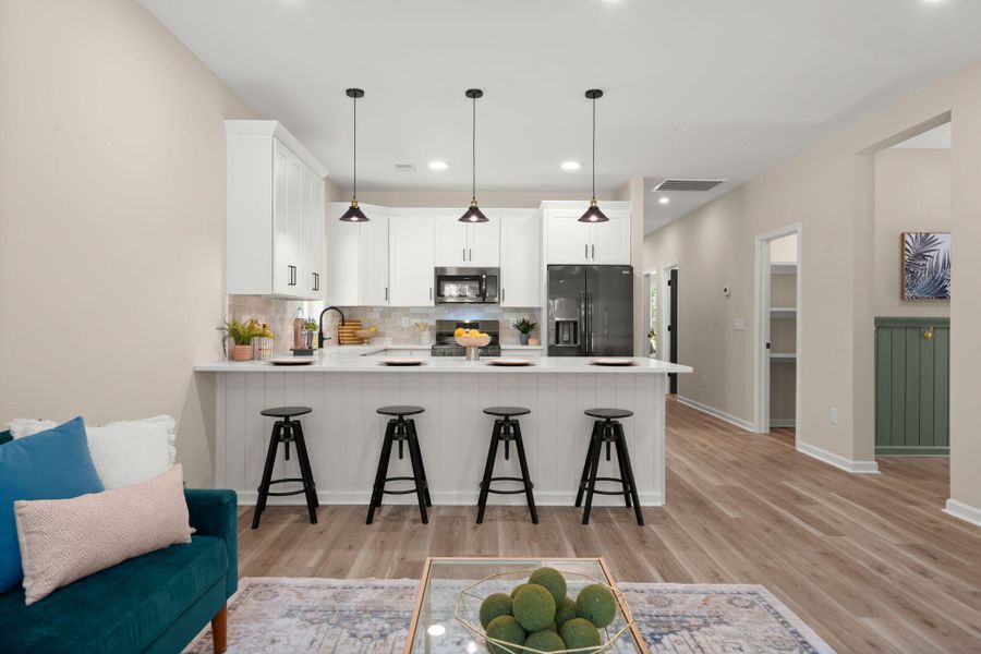 Furnished interior view inside a new home in , Ravenel (Image 13). Furnished interior view inside a new home in , Ravenel (Image 13).