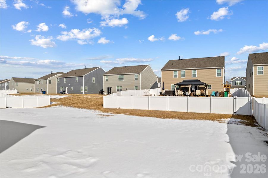 Exterior details and patio area of a home in Wallace Springs, Statesville (Image 27).