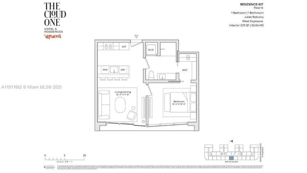 2D floor plan layout of this home in , Miami, FL (Image 3). 2D floor plan layout of this home in , Miami, FL (Image 3).