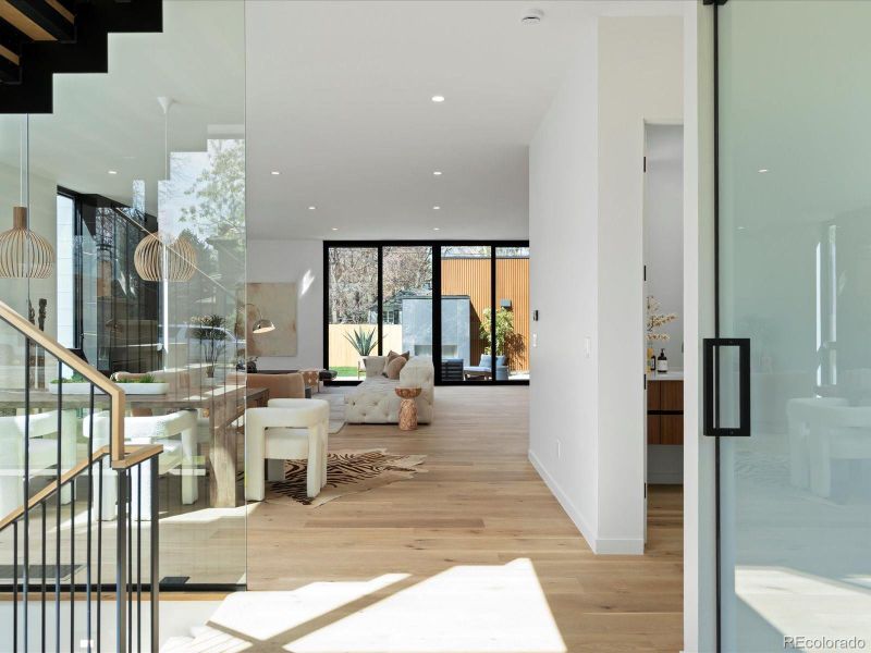 Furnished interior view inside a new home in , Denver (Image 4).