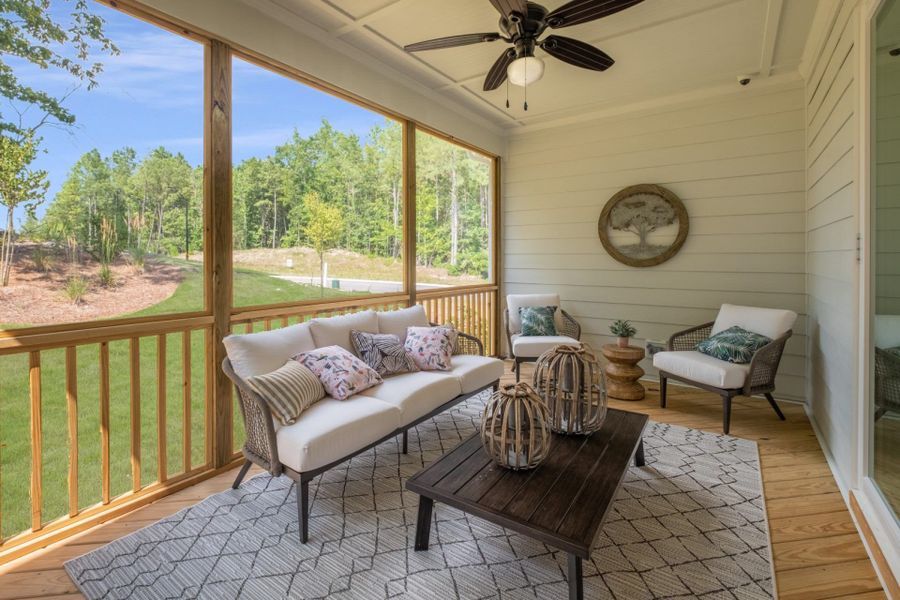 5 The Galloway By HHHunt Homes Covered Porch