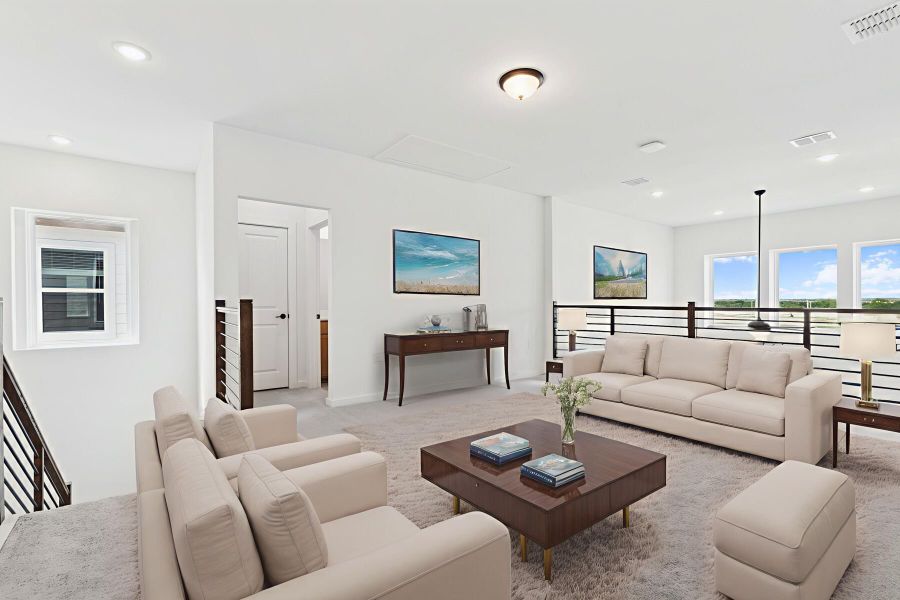 Loft - Virtually Staged