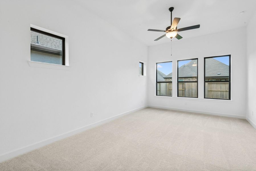 Spacious, unfurnished interior of a new home in Riceland 50’ Front Load Homesites, Mont Belvieu (Image 21).