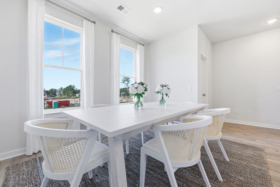 Furnished interior view inside a new home in , Summerville (Image 36).