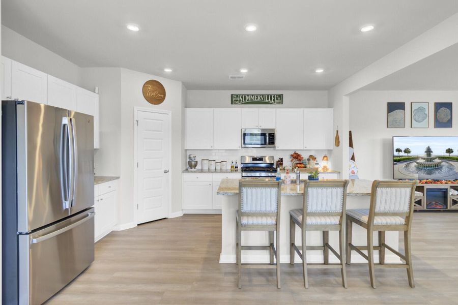 Furnished interior view inside a new home in , Summerville (Image 38).