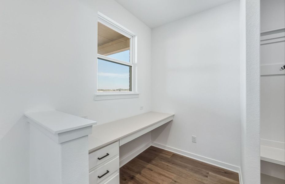 Furnished interior view inside a new home in Sunfield, Buda (Image 13).