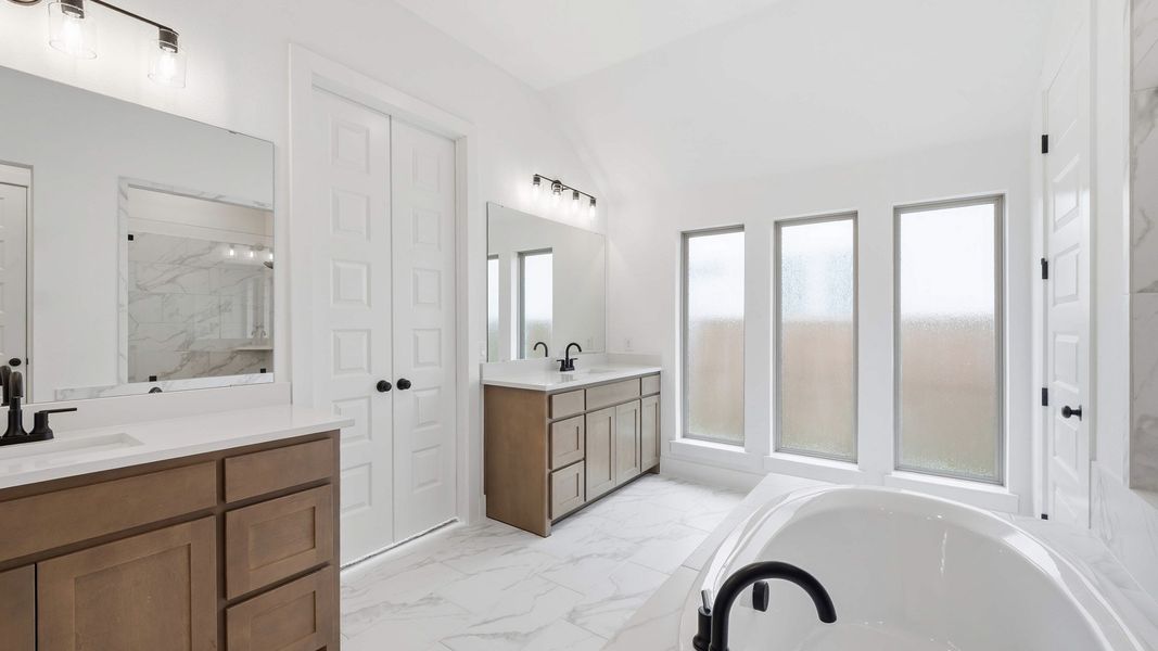 Furnished interior view inside a new home in Devonshire, Forney (Image 13). Furnished interior view inside a new home in Devonshire, Forney (Image 13).
