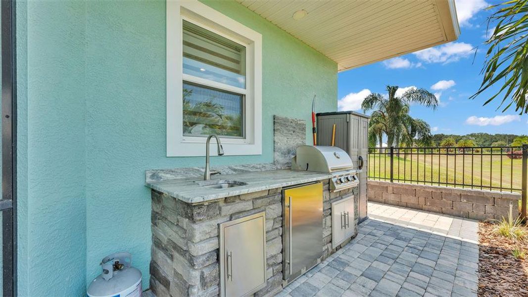 Furnished interior view inside a new home in , Polk City (Image 24).