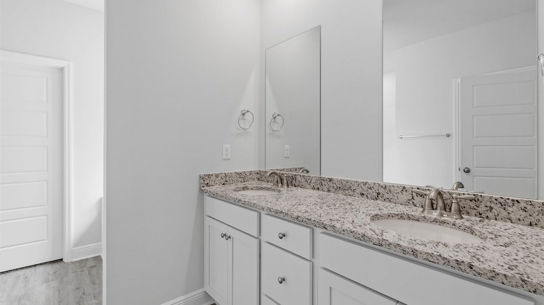 Furnished interior view inside a new home in Greystone, Crawfordville (Image 11).