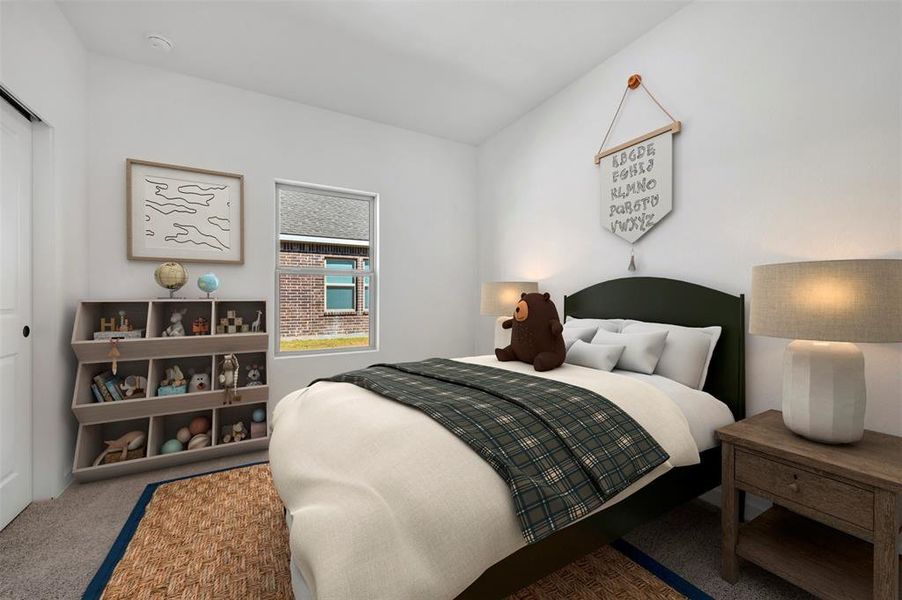 Furnished interior view inside a new home in Rolling Ridge, Van Alstyne (Image 25).