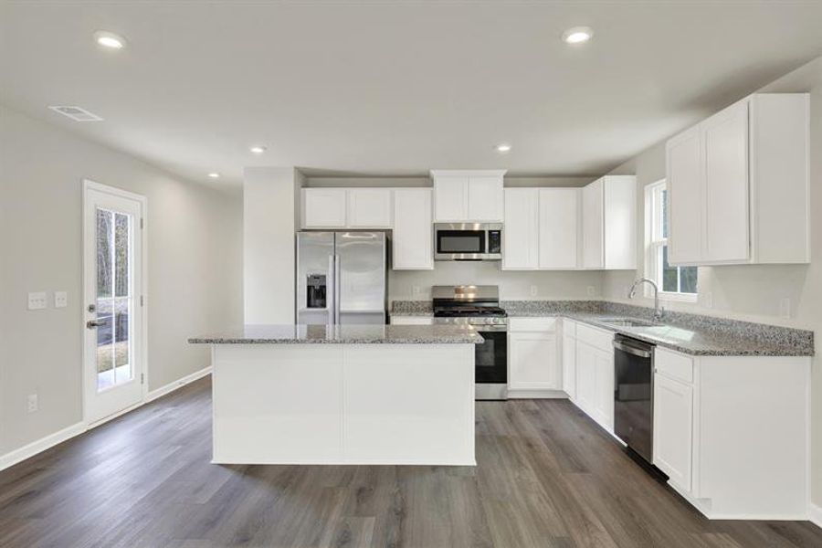 Furnished interior view inside a new home in Royal Oaks Cottages, Hardeeville (Image 4).