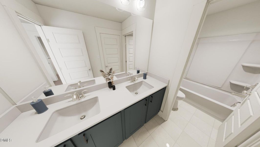 Secondary Bath - Snoop & Martha Interior Secondary Bath - Snoop & Martha Interior