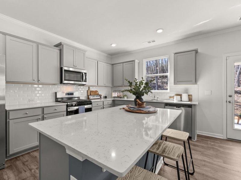 Furnished interior view inside a new home in Falcon Landing, Gainesville (Image 29).