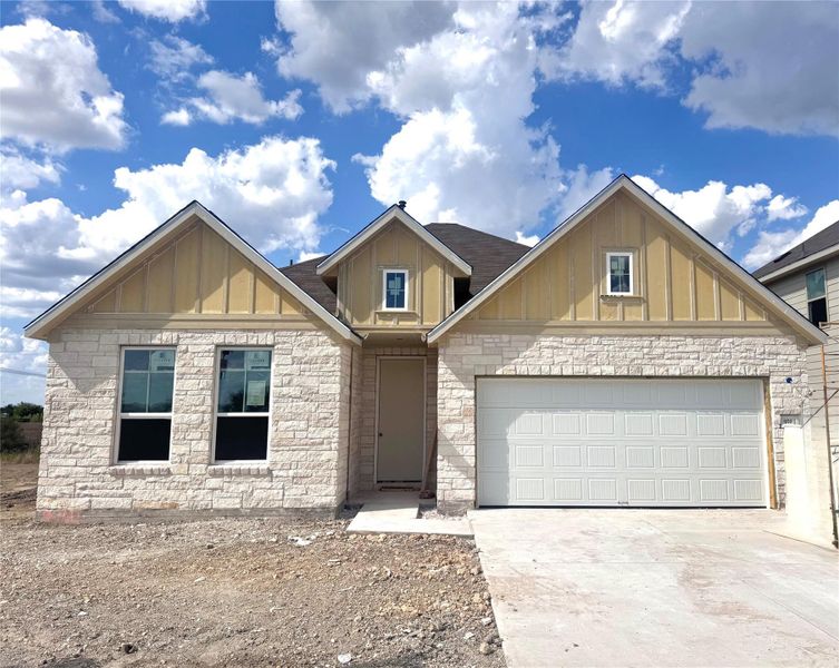 In-progress construction of a new home in Willow Springs, Buda, TX (Image 37).