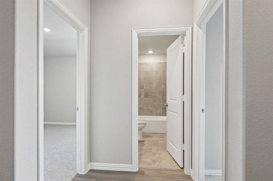 Spacious, unfurnished interior of a new home in River Ridge, Crandall (Image 29). Spacious, unfurnished interior of a new home in River Ridge, Crandall (Image 29).
