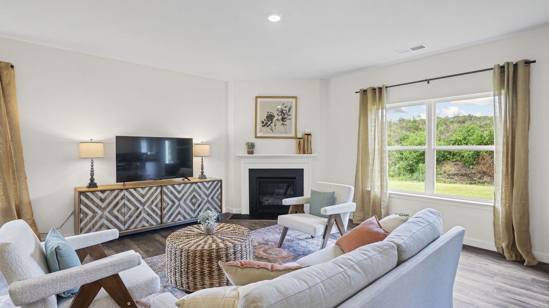 Furnished interior view inside a new home in Fairview Hills, Cleveland (Image 21).