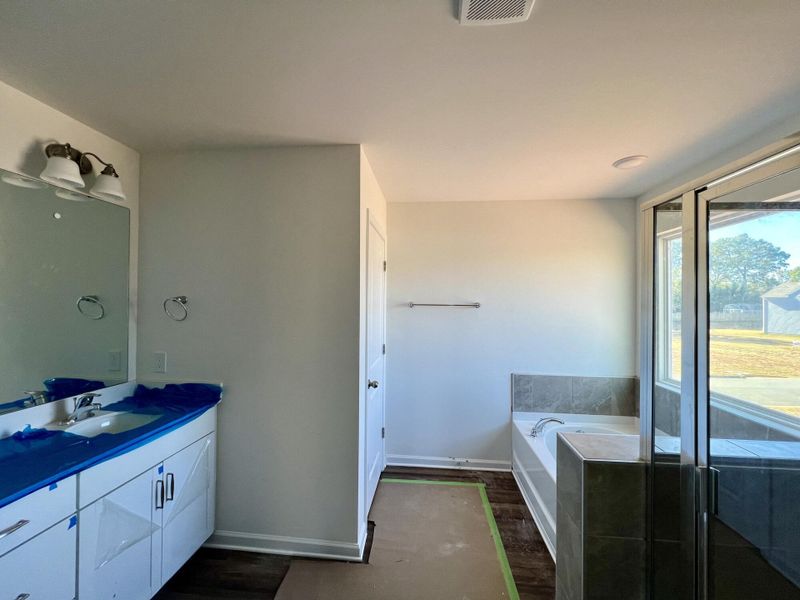 Furnished interior view inside a new home in Bellevue, Greenville (Image 7). Furnished interior view inside a new home in Bellevue, Greenville (Image 7).