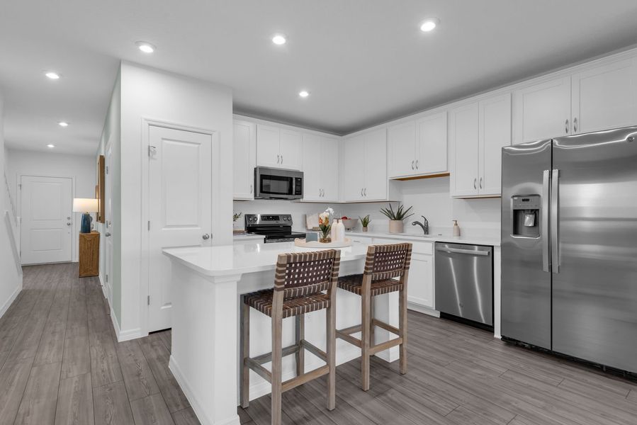 Kitchen of The Rosalia at Avalon Park Tavares