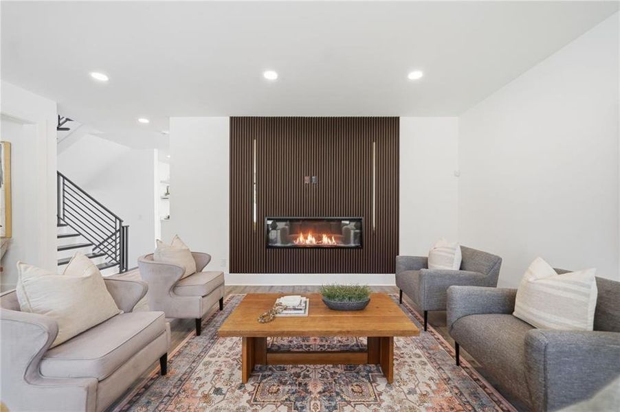 Furnished interior view inside a new home in , Roswell (Image 5).