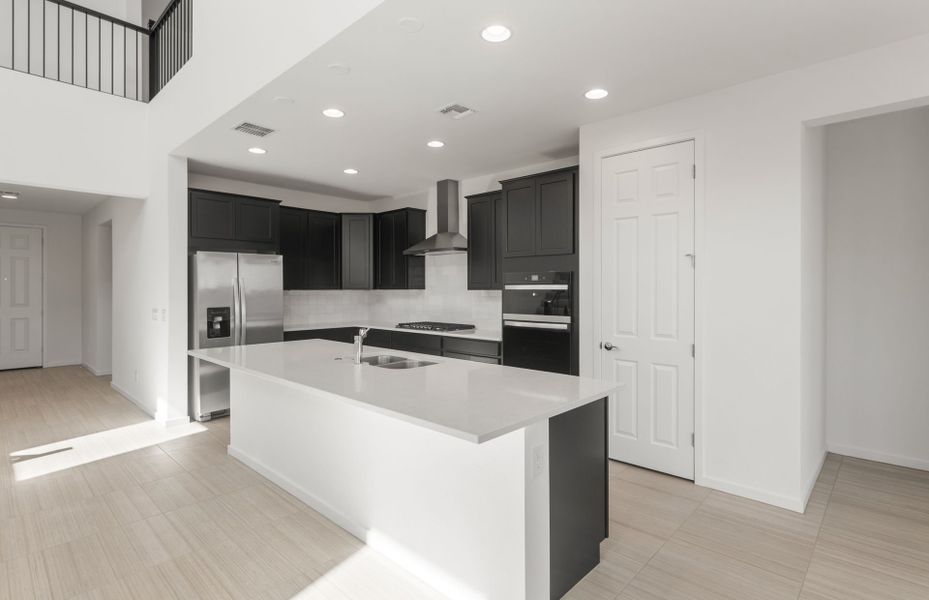 Furnished interior view inside a new home in Soleo, San Tan Valley (Image 12).