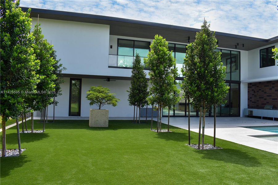 Front exterior of a new home in , Miami, FL, highlighting curb appeal (Image 23).