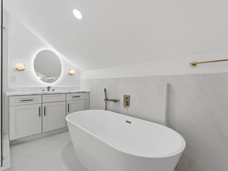 Furnished interior view inside a new home in , Canton (Image 16).